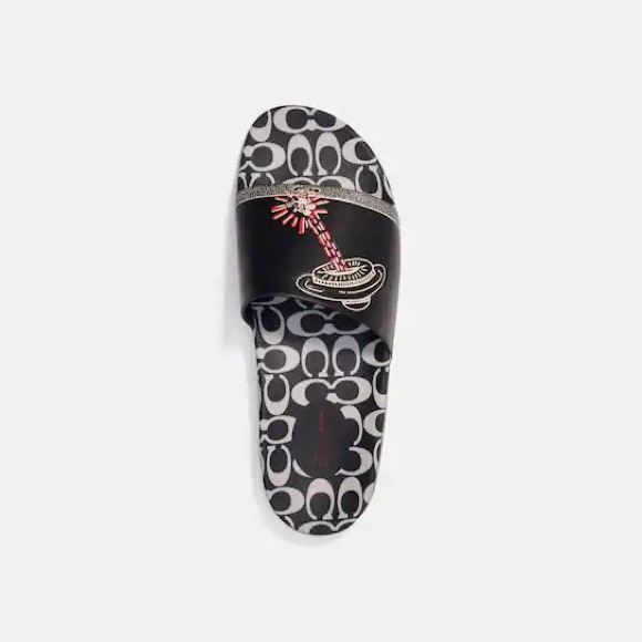 Coach x Disney Mickey Mouse Keith Haring Slide - Picture 3 of 5